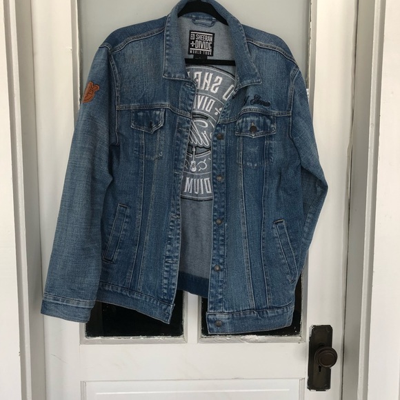 ed sheeran denim jacket
